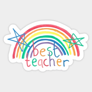 Best Teacher Ever! Sticker